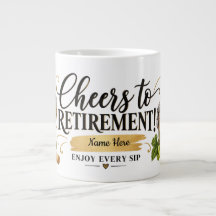Brindis Personalizados para Taza de Jubilación Esp