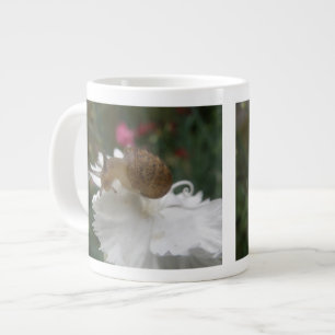Café Gigante Carne de carnero de jardín y taza de carnación bla