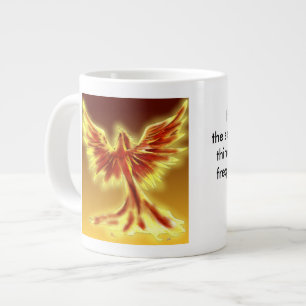 Café Gigante Cita de Tesla en la taza enorme
