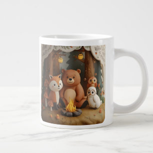 Café Gigante Diseño de taza elegante generado por IA – Arte úni