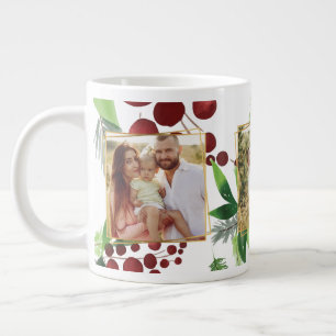 Café Gigante El acebo ramifica taza de la foto