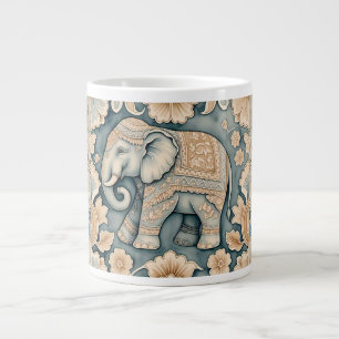 Café Gigante Elefante en una taza de especialidad en sangre bat