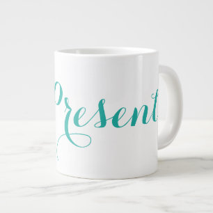 Café Gigante ~ enorme de cerámica de la taza #BePresent