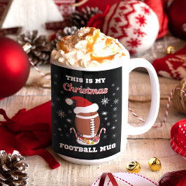 Café Gigante Esta Es Mi Taza De Fútbol De Navidad Con Aperitivo