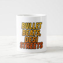 Golpes de bala, calles Desi – Taza de motociclista