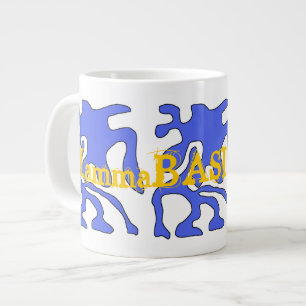 Café Gigante ¡Gran taza del jumbo del diseño de MammaBASIL!