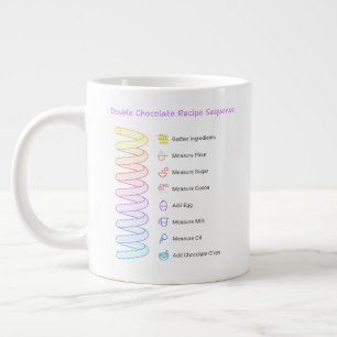 Café Gigante Kit de pastel en taza para microondas con recetas 