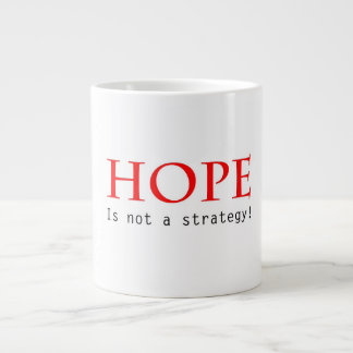 Café Gigante La esperanza no es una taza de la estrategia