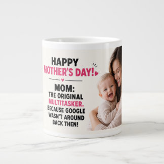 Café Gigante La Multitarea Original, Taza de Foto Personalizada
