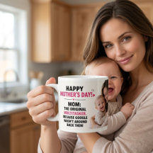 La Multitarea Original, Taza de Foto Personalizada
