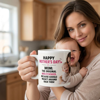 Café Gigante La Multitarea Original, Taza de Foto Personalizada