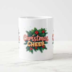Café Gigante Navidades animan el diseño de una gran taza