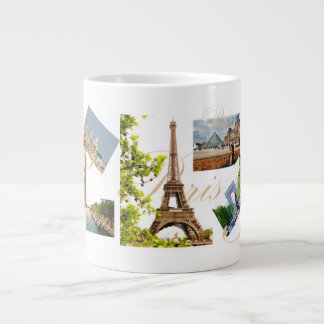 Café Gigante París en tiempo de primavera - taza - 20 onzas