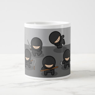 Café Gigante Pequeña taza enorme de Ninja