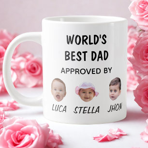 Café Gigante Personalizado Baby Face Mug   La mejor taza de pap