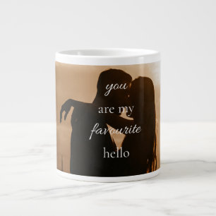 Café Gigante Regalo de taza de amor de pareja linda