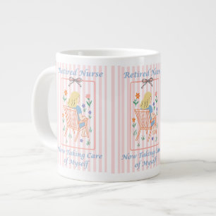Café Gigante Regalo de Taza para Enfermera Jubilada - Regalo Di