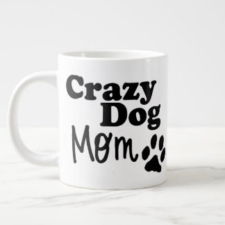 Café Gigante Regalo loco de los amantes del perro de la taza