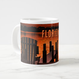 Café Gigante Taza "Atardecer de Florida"