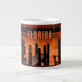 Café Gigante Taza "Atardecer de Florida"