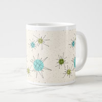 Taza atómica icónica del jumbo de Starbursts