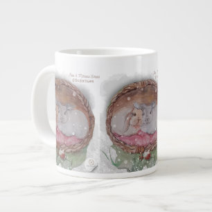 Café Gigante Taza con estampado de Navidad Boganhues Pipa & Mar