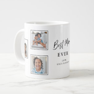 Café Gigante Taza conmemorativa de varias fotos para la mejor m