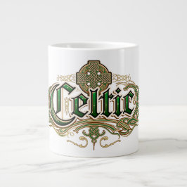Café Gigante Taza de 20 oz de herencia celta 2