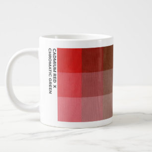 Café Gigante Taza de 570 ml Cadmio Rojo x Verde Cromático