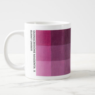 Café Gigante Taza de 570 ml Quinacridona Magenta x Marrón Quema