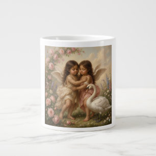 Café Gigante taza de ángel romántico regalos para ella