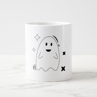 Café Gigante Taza de Arte de Línea de Estrella Fantasma Celesti