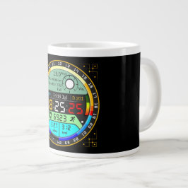 Café Gigante Taza de celebración para graduado en Ciencias de l