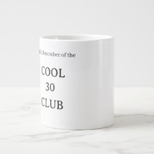 Café Gigante taza de cumpleaños personalizable
