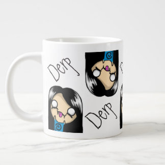 Café Gigante Taza de Derp - #Teamb3ar enorme