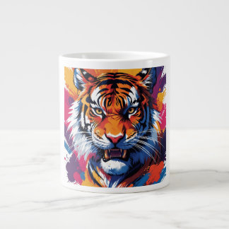 Café Gigante Taza de dos tonos, 15 oz