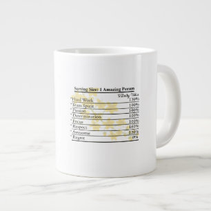 Café Gigante Taza de dosis diaria: bebe fuerza, revuelve espíri