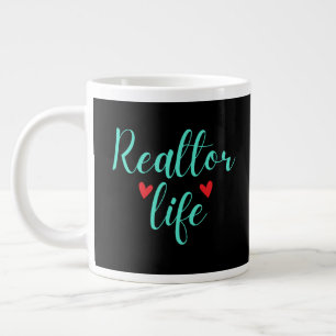 Café Gigante Taza de especialidad de vida de agente inmobiliari