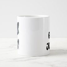 Taza de especialidad del gato trabajador número un