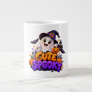 Café Gigante Taza de fantasma Kawaii de Halloween adorable – Es