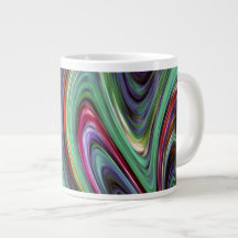 Taza de fusión del jumbo del ~ 20oz de los colores