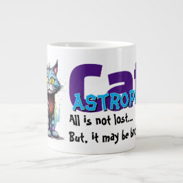 Café Gigante Taza de gato divertido – Catástrofe: No todo está