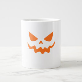 Café Gigante Taza de Halloween con Cara de Calabaza – Naranja D