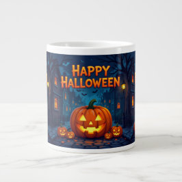 Café Gigante Taza de Halloween 'Truco o trato'