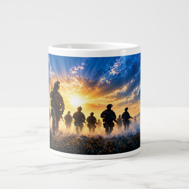 Café Gigante Taza de Héroe (Frente)