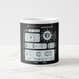 Café Gigante Taza de interfaz analítica de científico de datos