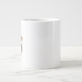 Café Gigante Taza de jardín personalizada para Dachshund