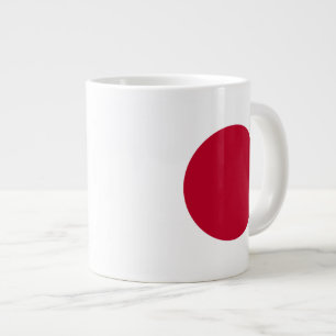 Café Gigante Taza de la bandera de Japón