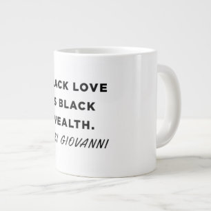Café Gigante Taza de la cita del amor de Nikki Juan