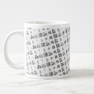 Café Gigante Taza de la Colección de Animales de Lápiz
